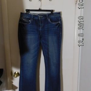 Blue Denim Jeans sequenced pockets 14